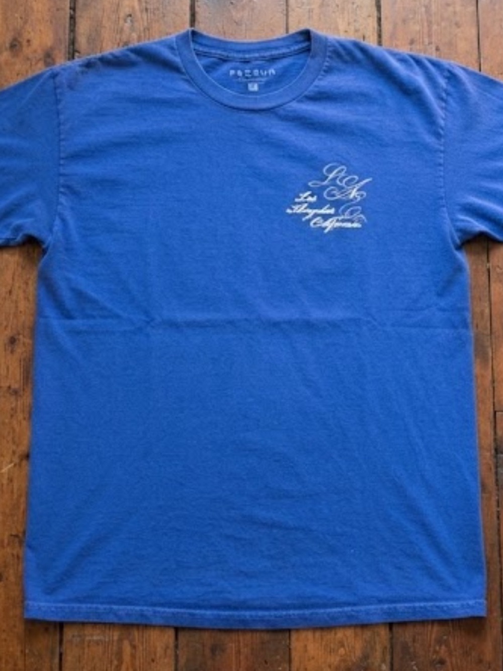 PacSun Los Angeles Shirt Blue Size Medium